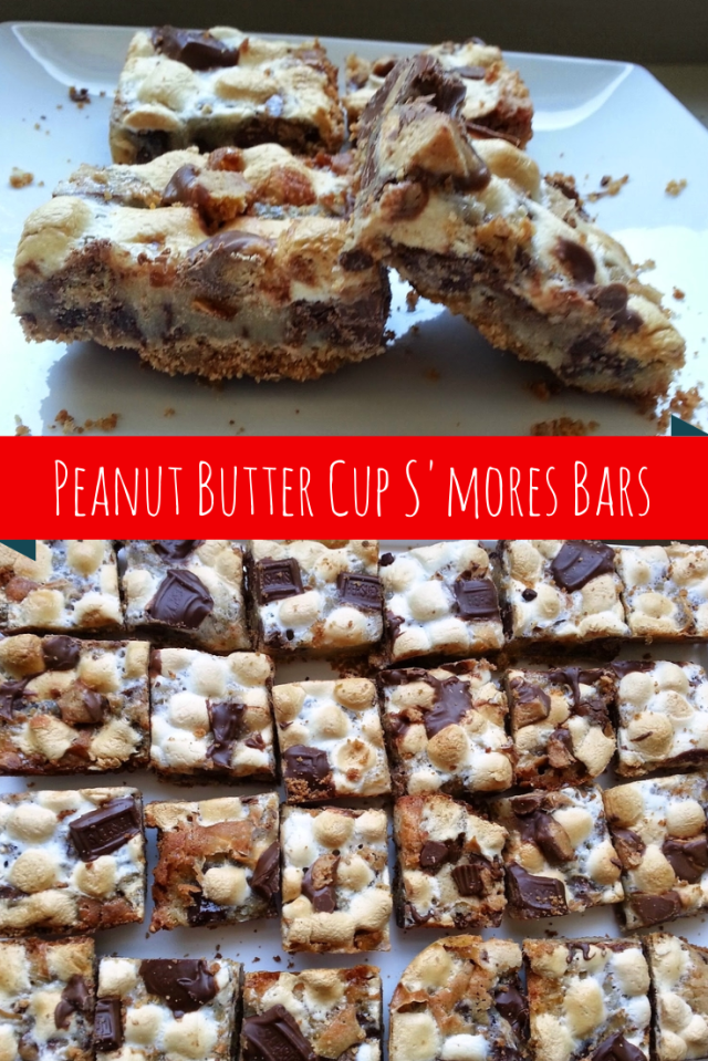 Peanut Butter Cup S'mores Bars