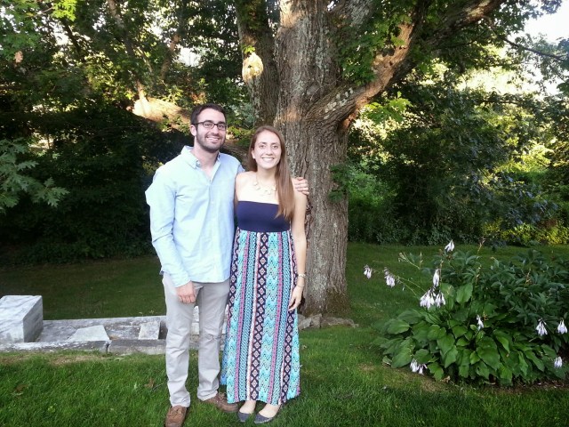 Dressed up for dinner in downtown Manchester