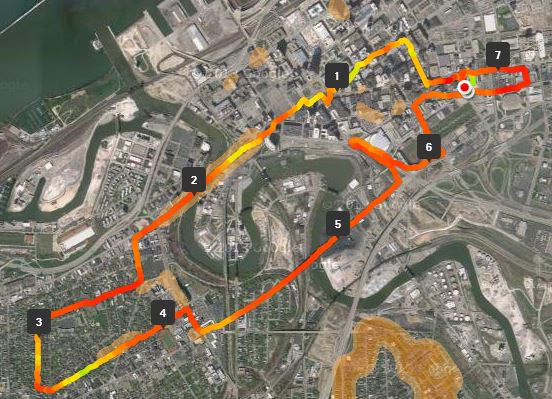 7 miler with nicole