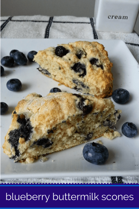 blueberry buttermilk scones - i crashed the web