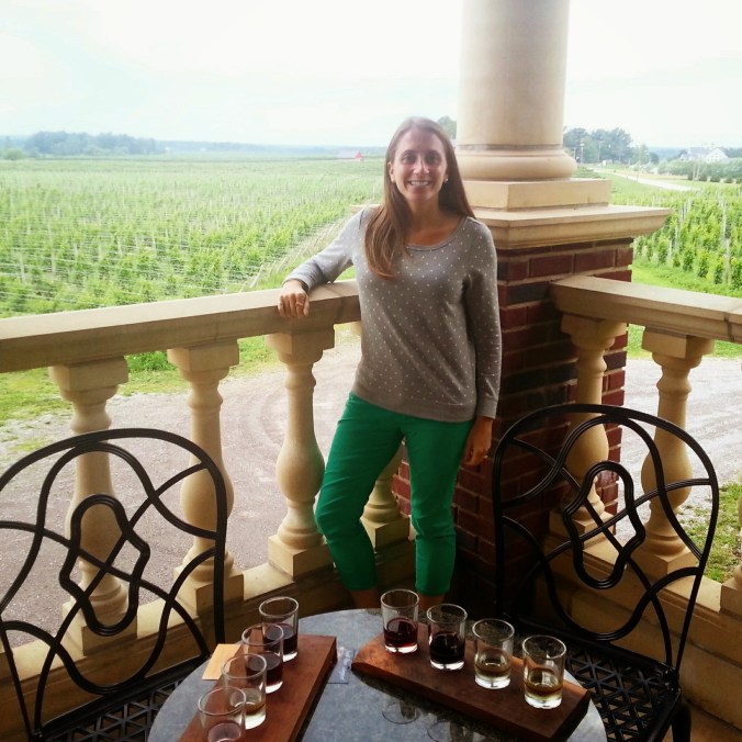 Enjoying the warm weather and scenery at South River