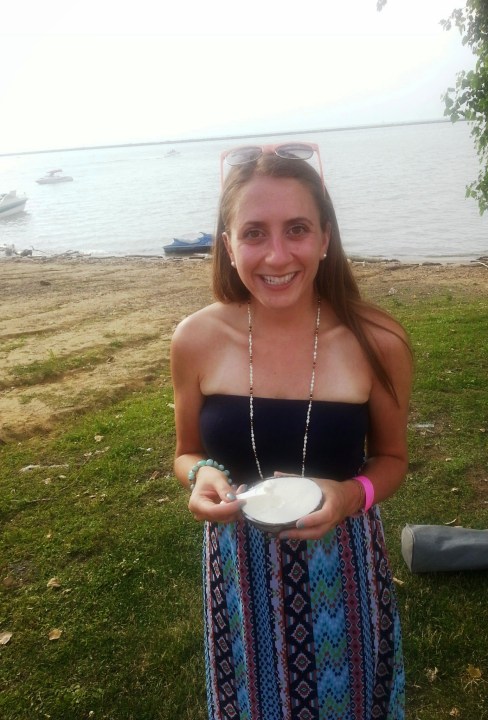 Coconut sorbet. SO GOOD.