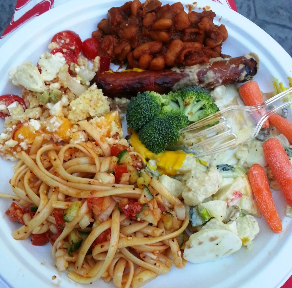 plate on fourth