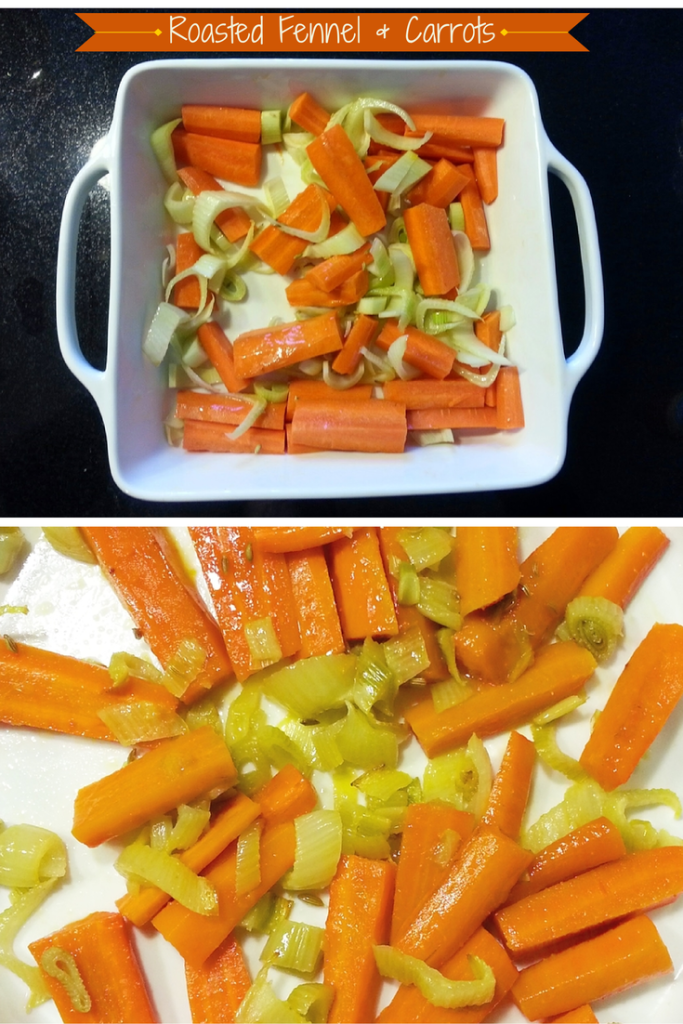 Roasted Fennel & Carrots - i crashed the web