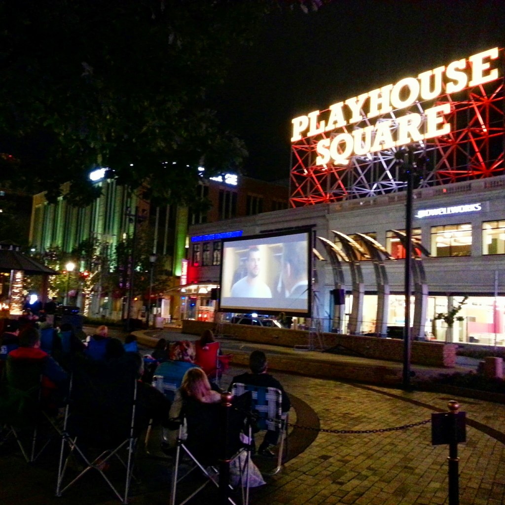 outdoor movie night!