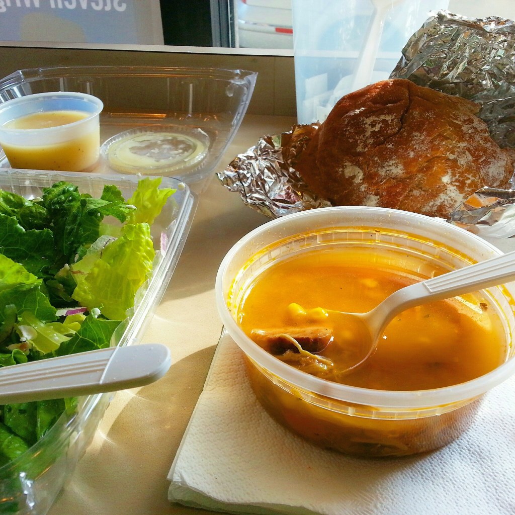 Perfect post-run lunch