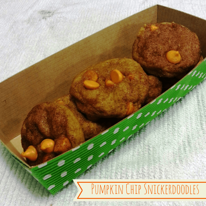 Pumpkin Chip Snickerdoodles