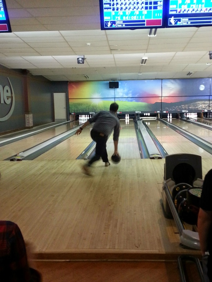 B - the bowling all star (he made it into the finals this year!)