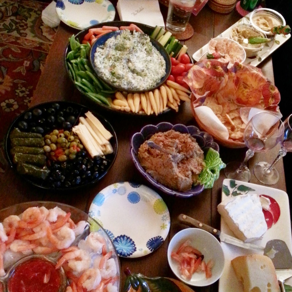 so many appetizers!