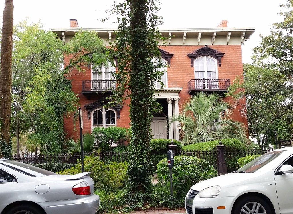 The infamous Mercer Williams house in Savannah