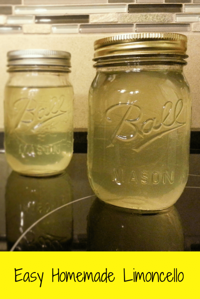 Easy Homemade Limoncello-icrashedtheweb