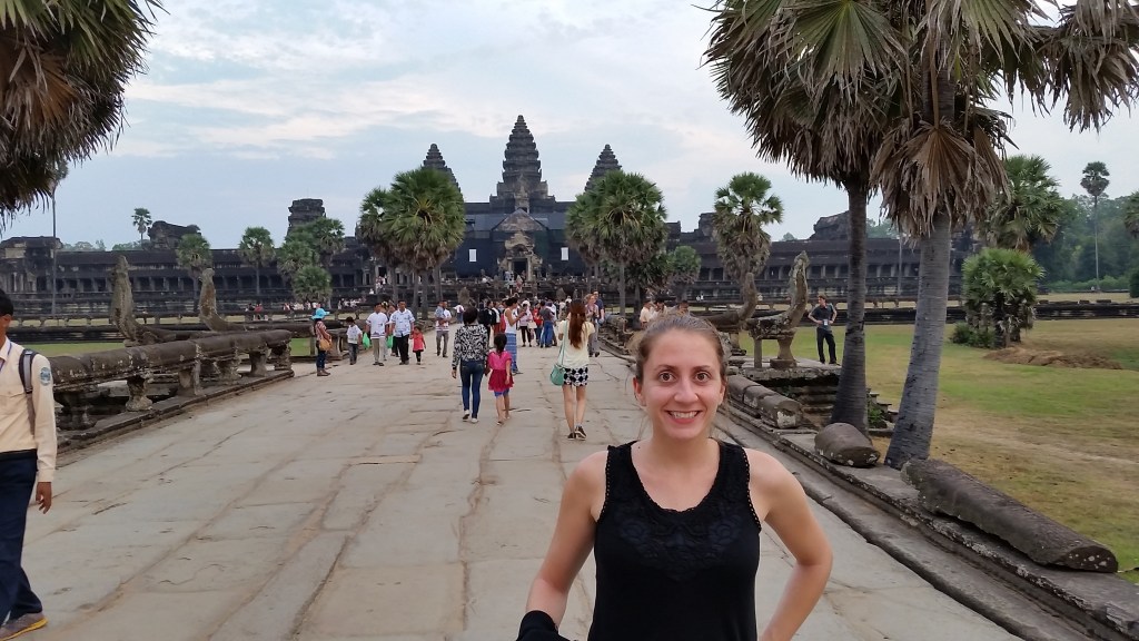 The famous Angkor Wat