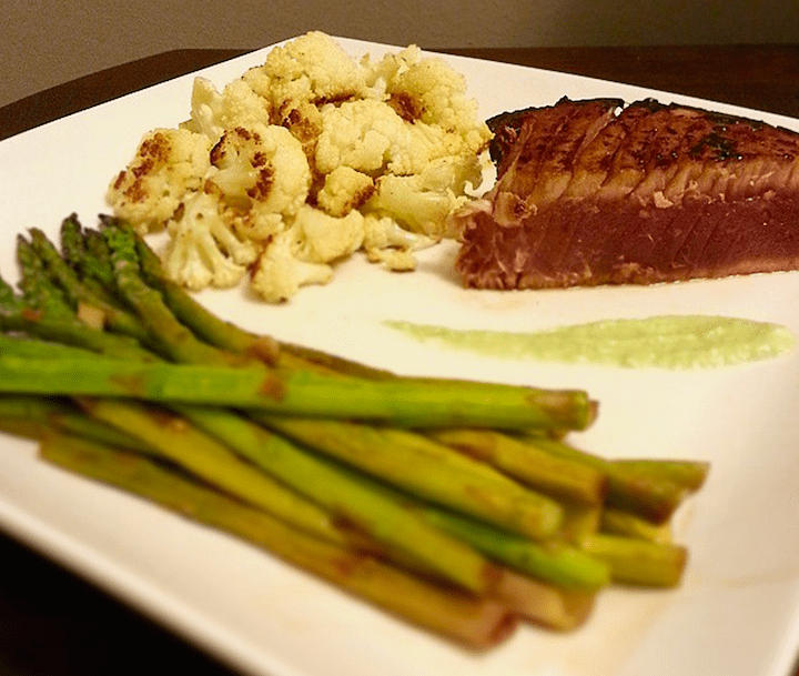 When B makes me dinner it looks a lot better