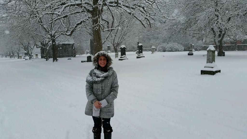 It was a little snowy