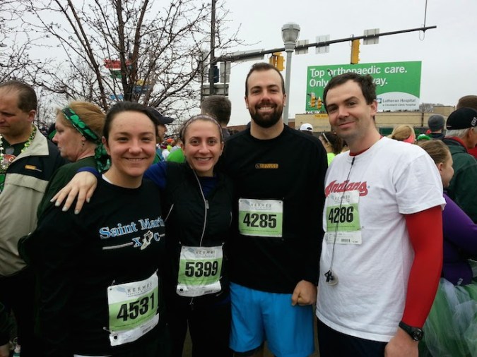 Some BC Alumni before the 5 miler