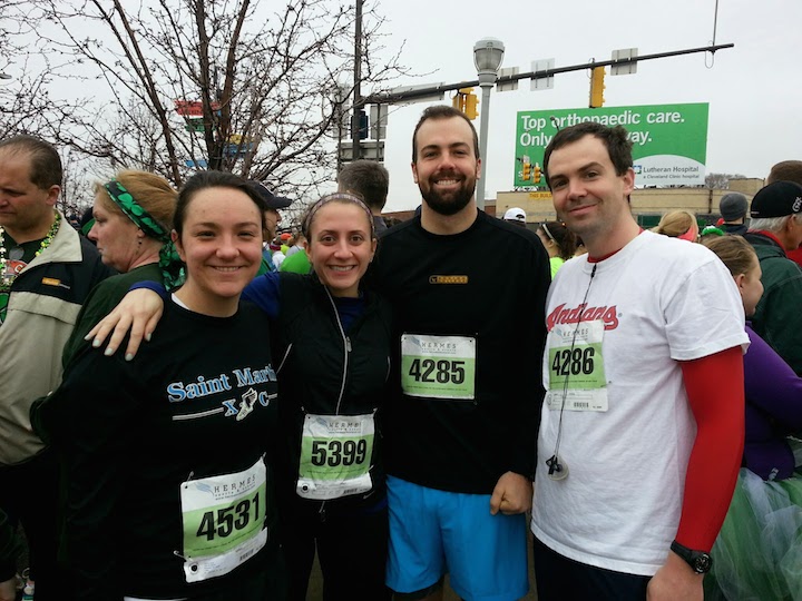 Some BC Alumni before the 5 miler
