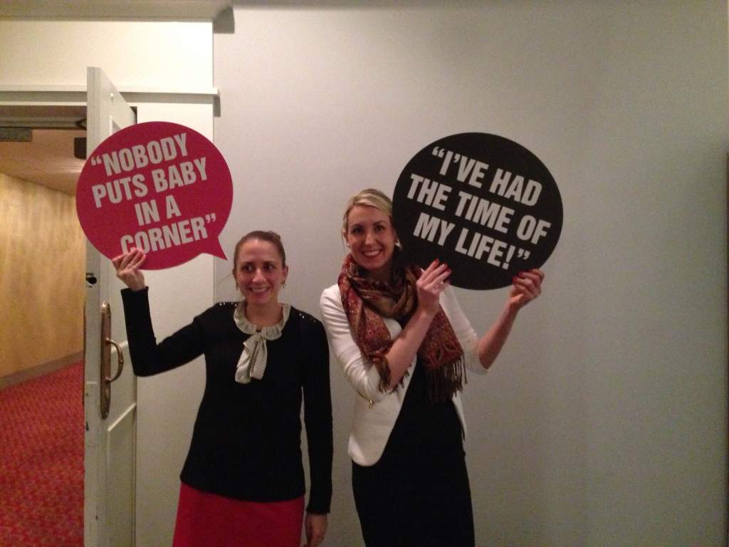 Goofy before the show