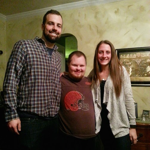 B, me and the birthday boy!