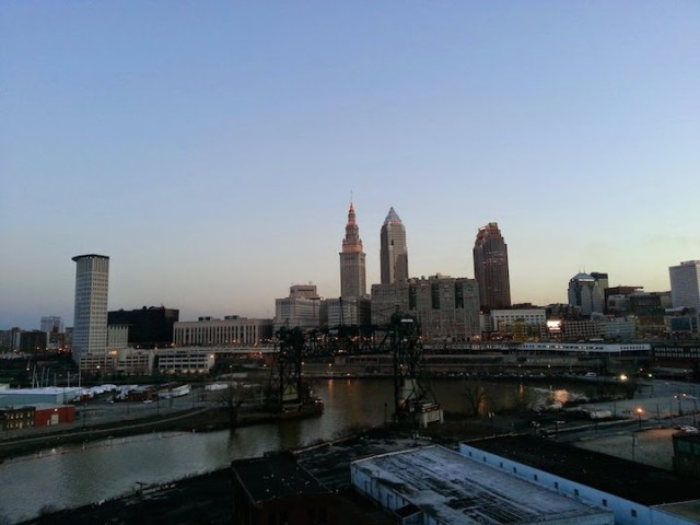 Cleveland waking up!