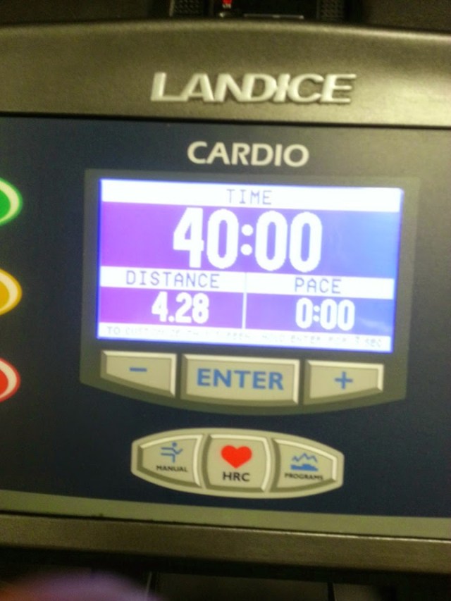 Waking up at 4:55 is not fun ... but it was done!