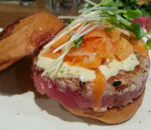 ahi tuna burger