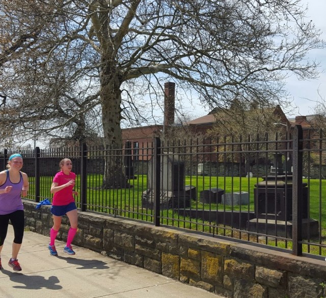 finishing up strong-11 miles done!