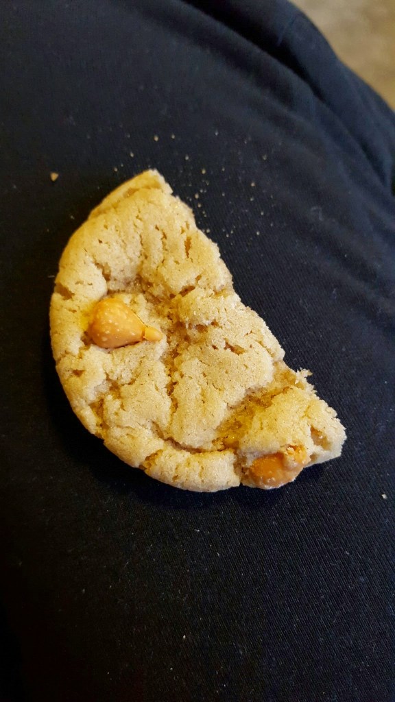 ate half before photographing ...