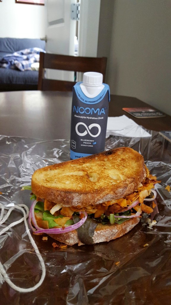 (kombucha not pictured)