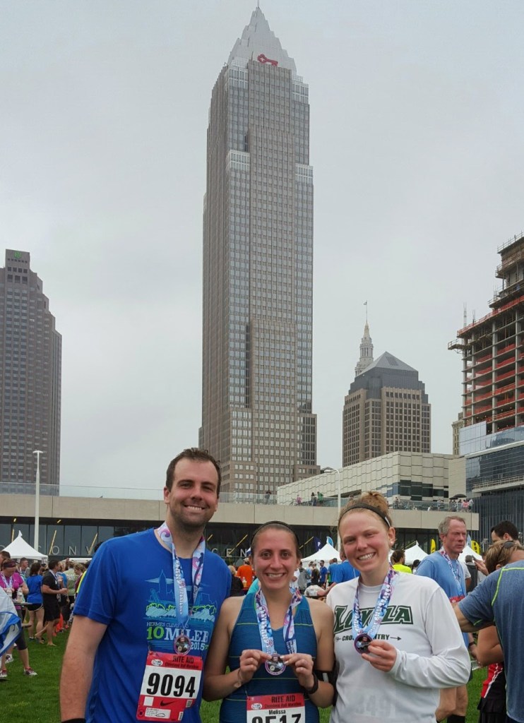 Post race with B and Mary