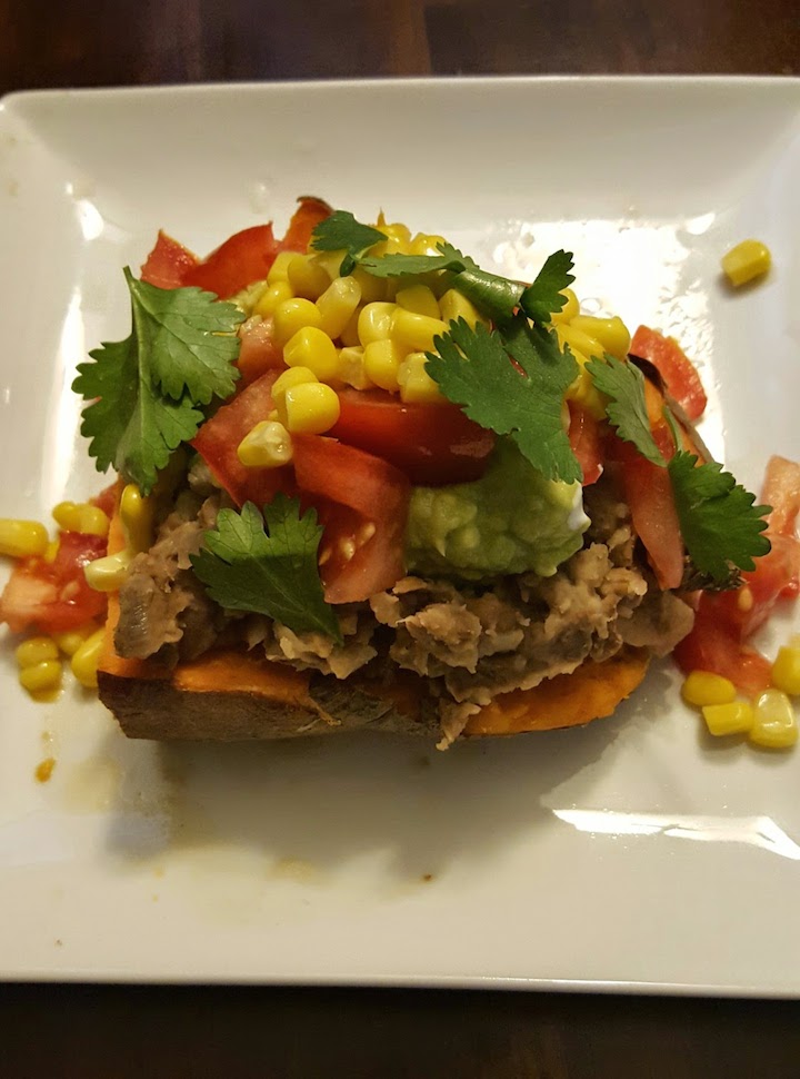 This is what my loaded potato looks like.