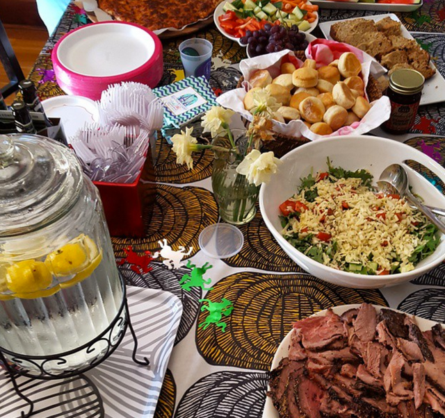 So. Much. Food. And so much not pictured.