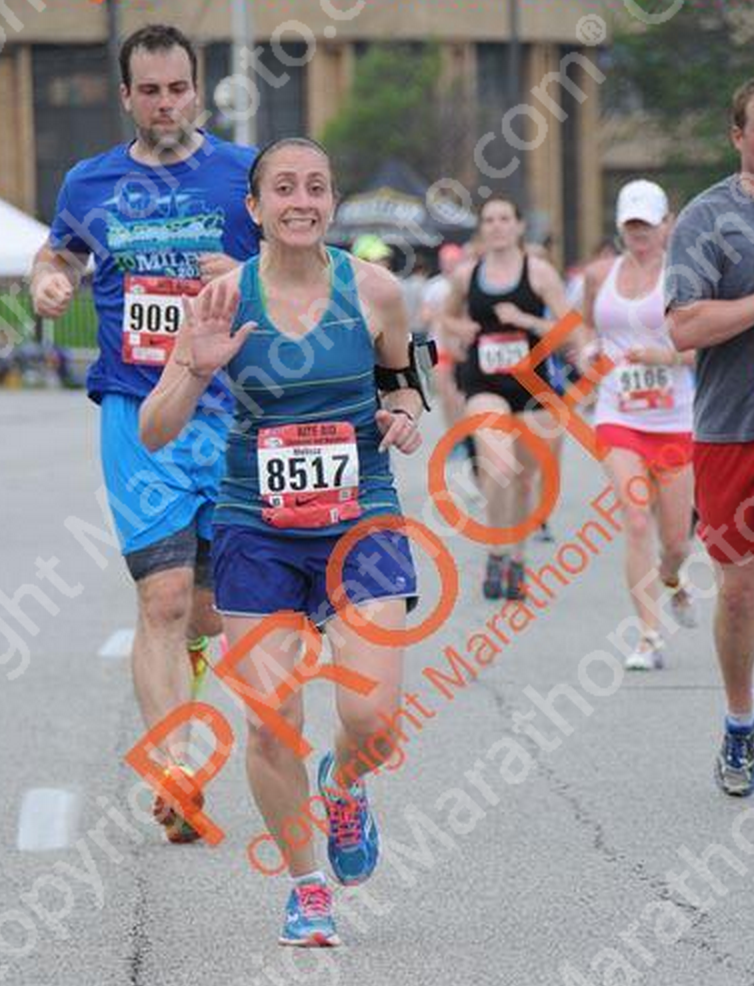 my awkward race photo from the Cleveland half last year
