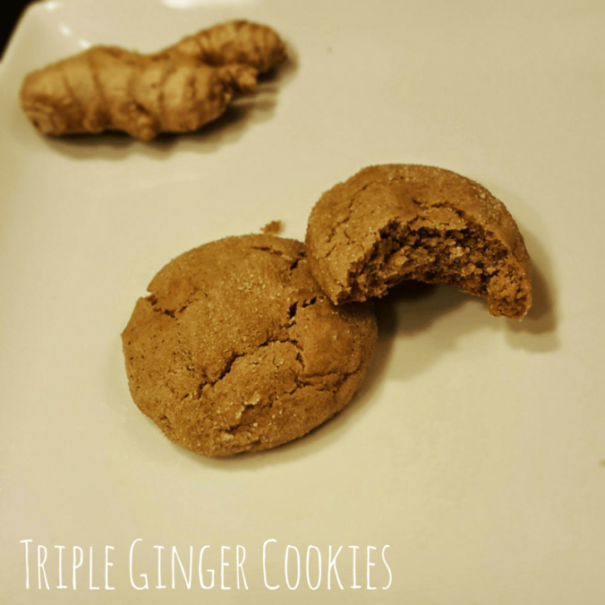 Triple Ginger Cookies-i crashed the web