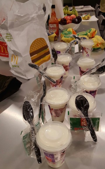 Guess where breakfast is from?