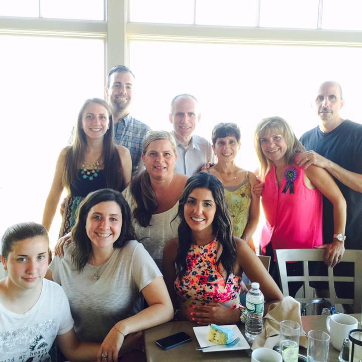 family at katies birthday