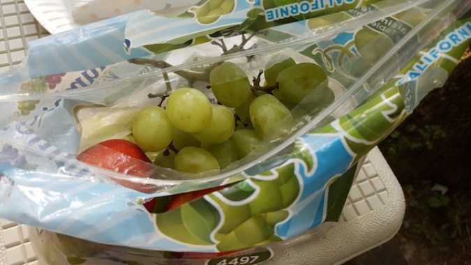 i ate these grapes all weekend
