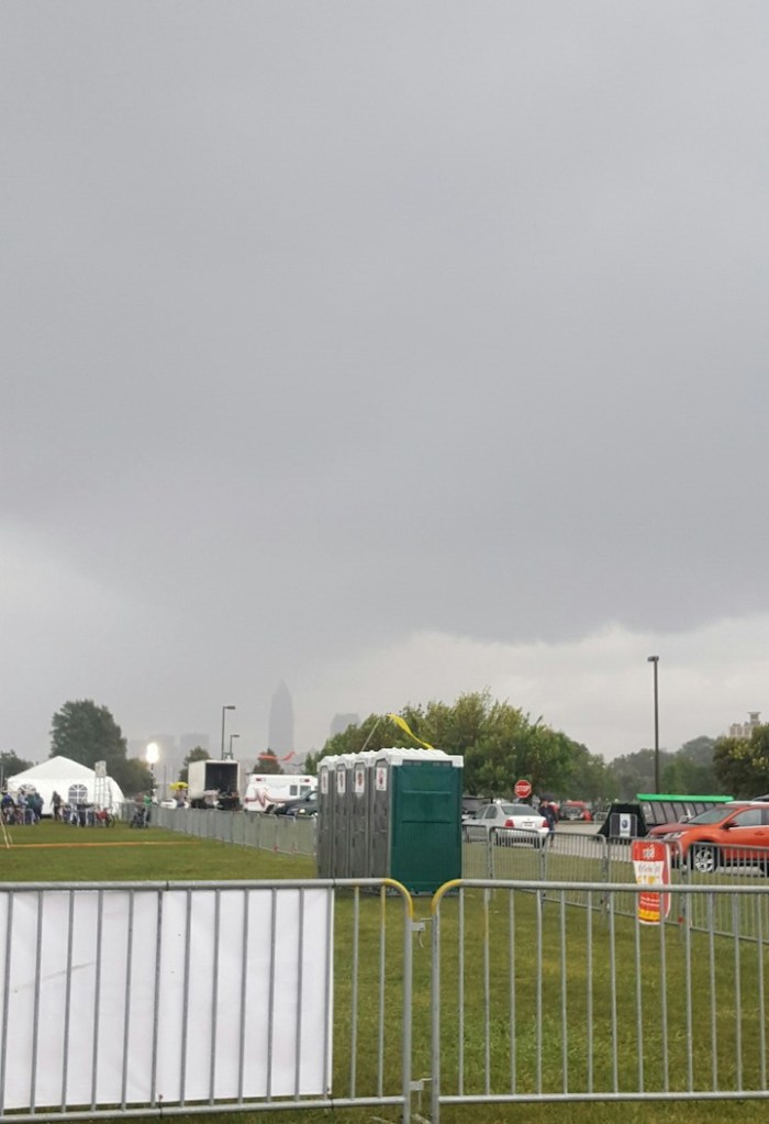 The weather Saturday night