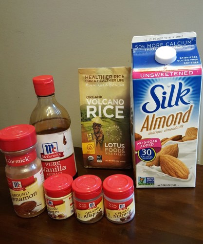 the ingredients - so few and so simple! (minus maple syrup. it was camera shy)