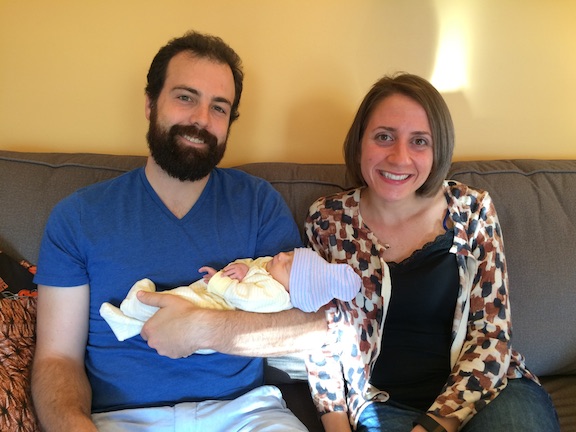 B, me and Celia Jane Rosenfeldt :)