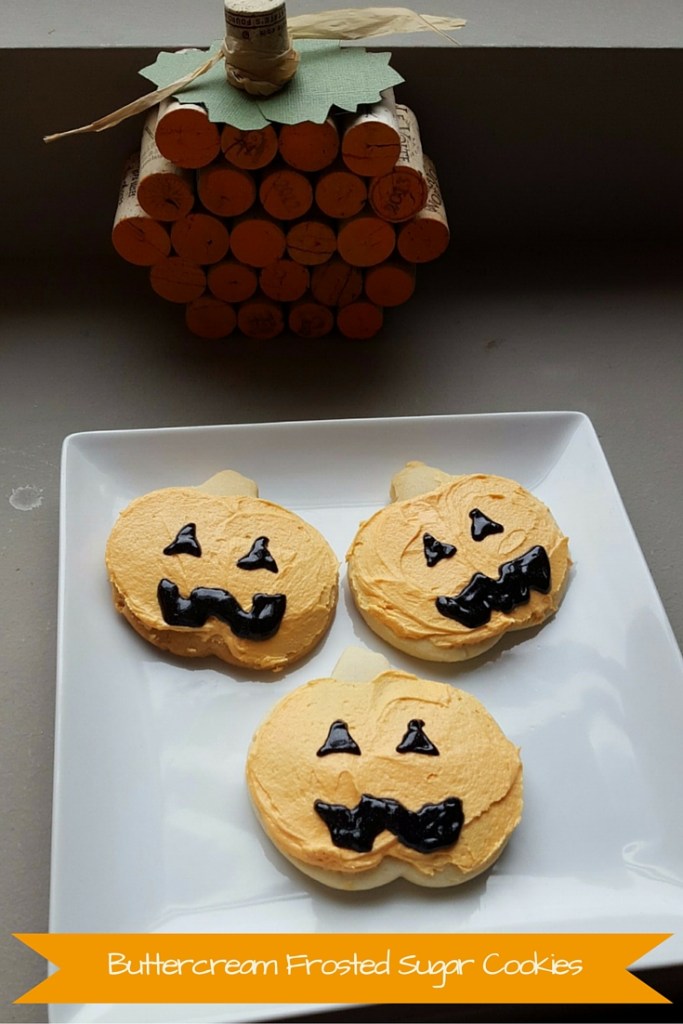 sugar cookies with buttercream frosting