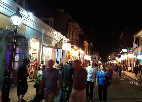 Bourbon Street before it gets crazy later