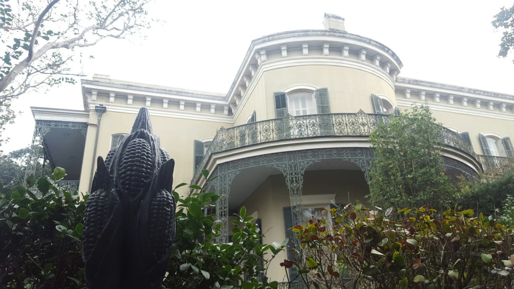 this house had a corn fence!