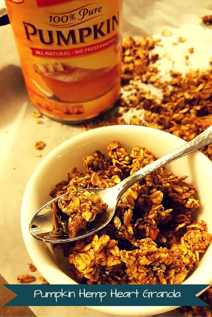 pumpkin hemp heart granola |icrashedtheweb.jpg
