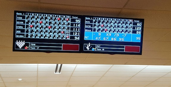 My first game - bottom left! 