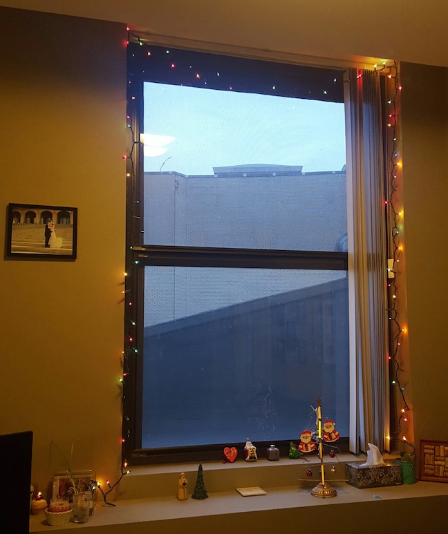 getting the holiday decorations out