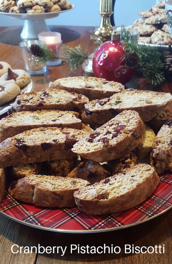 cranberry pistachio biscotti-icrashedtheweb