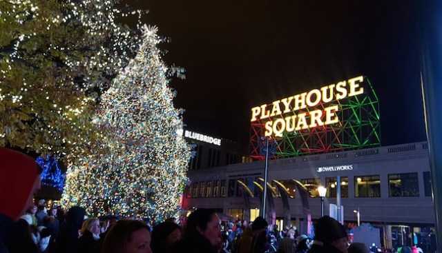 lights in playhouse square