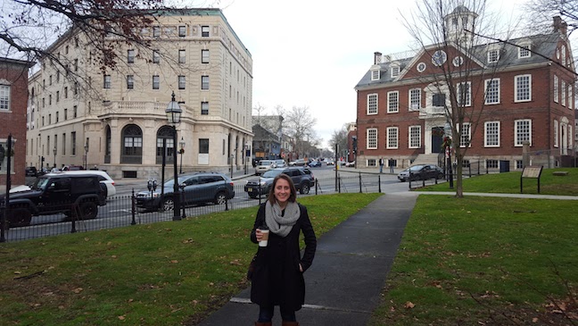 walking around historic newport