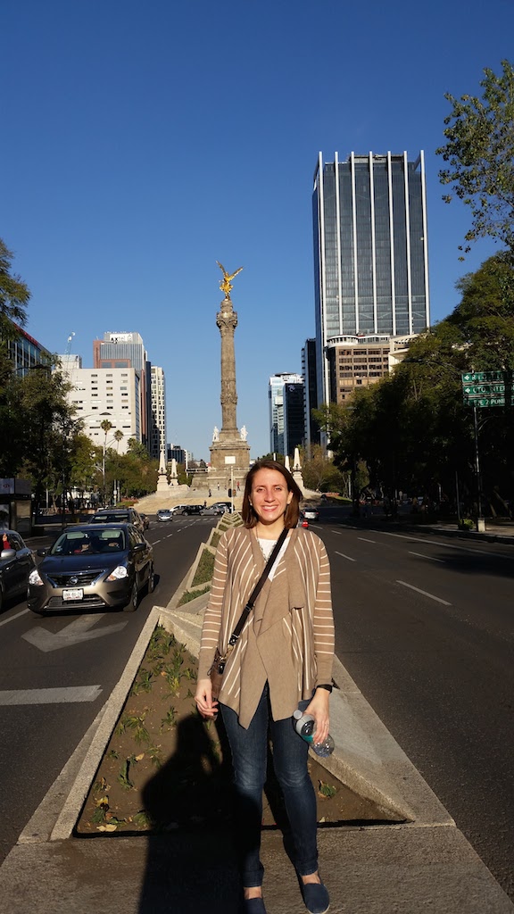 walking around downtown