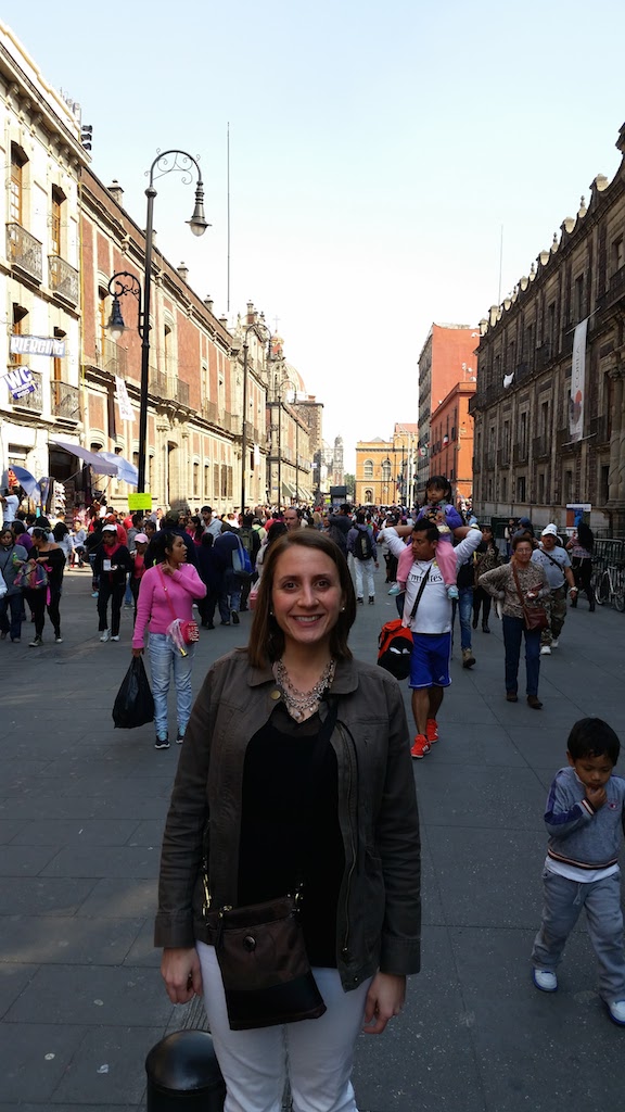 walking around the old part of town